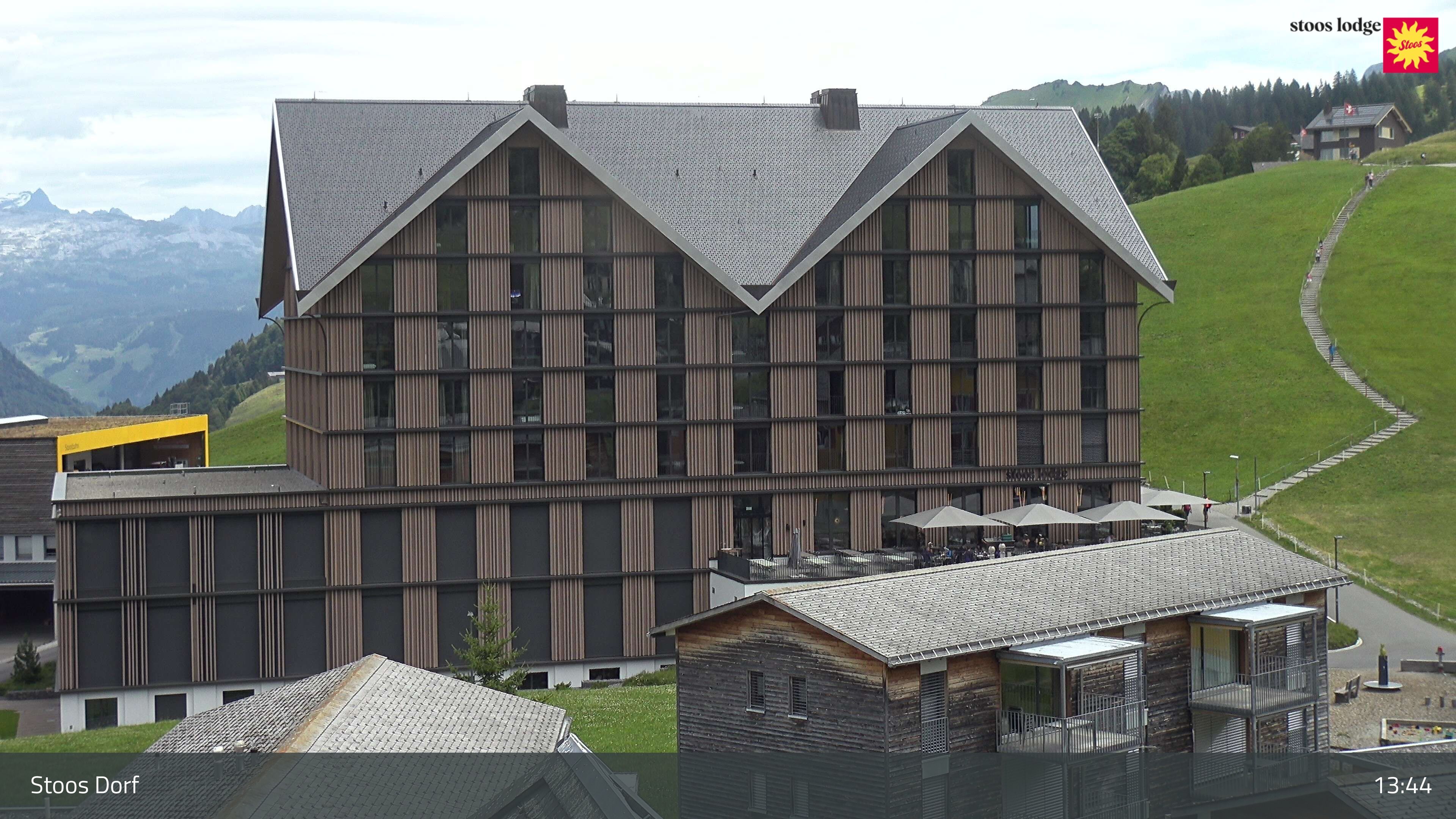 Stoos SZ: Stoos - Stoos Dorf, STOOSLODGE