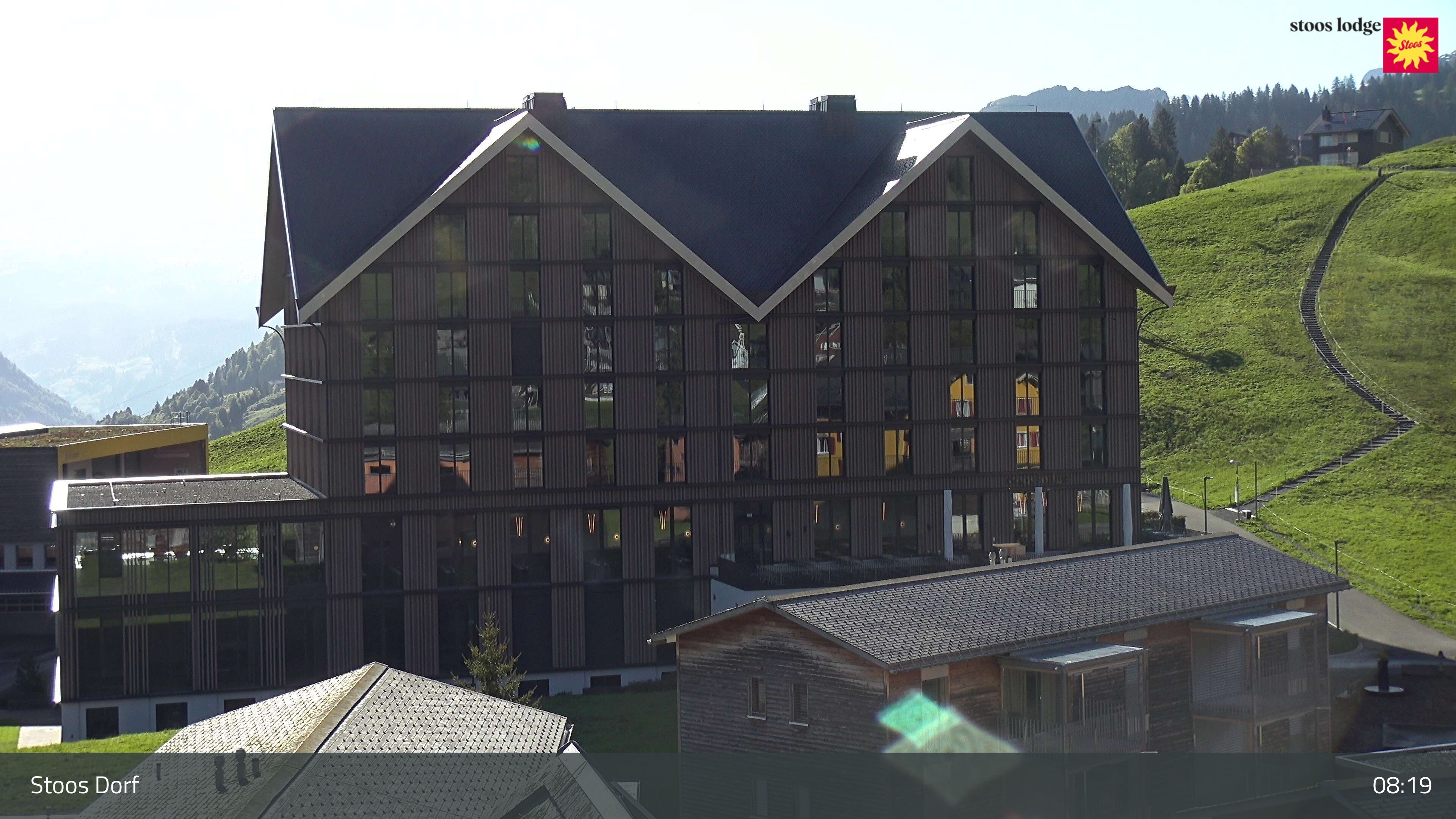 Stoos SZ: Stoos - Stoos Dorf, STOOSLODGE