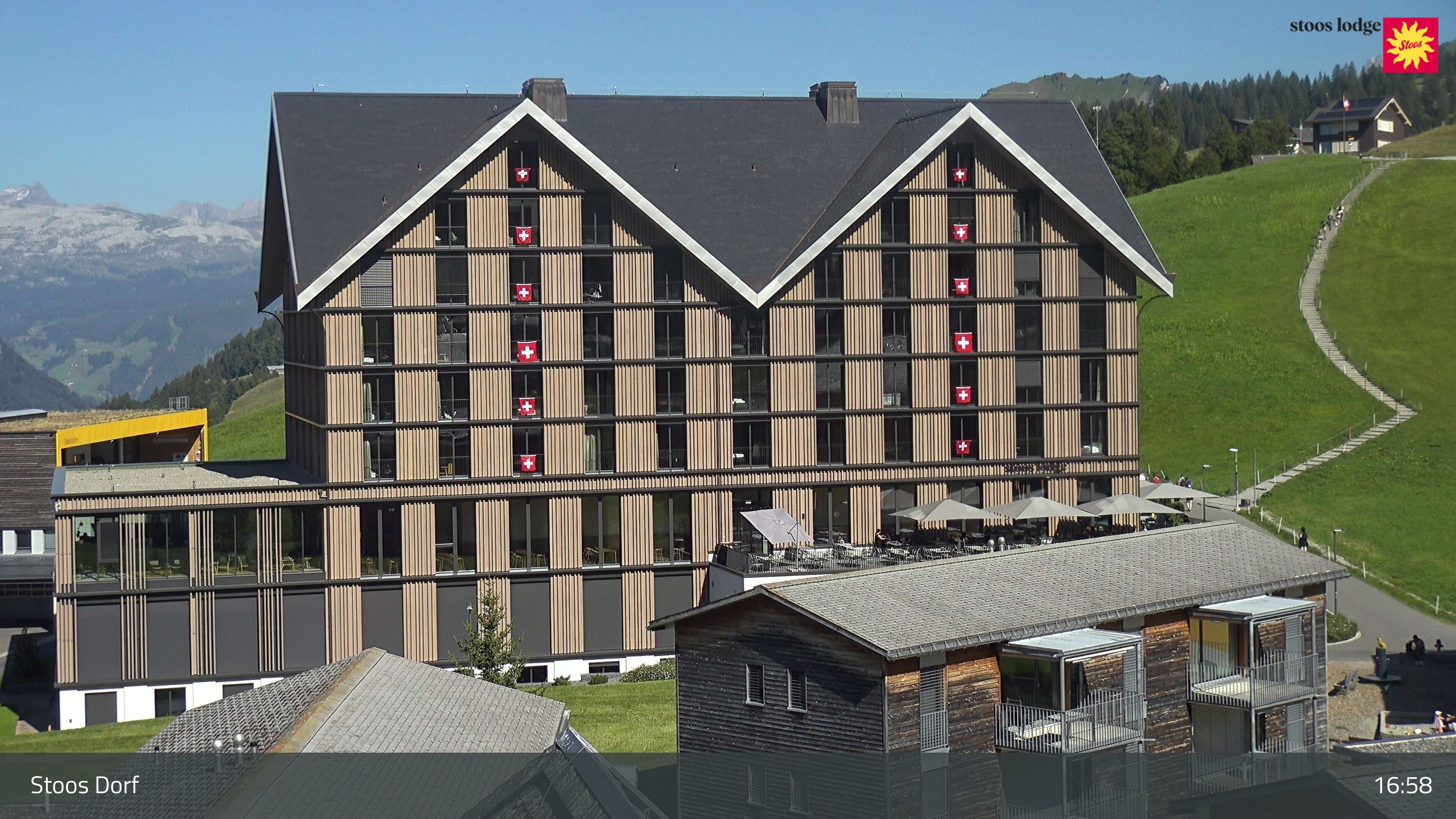 Stoos SZ: Stoos - Stoos Dorf, STOOSLODGE