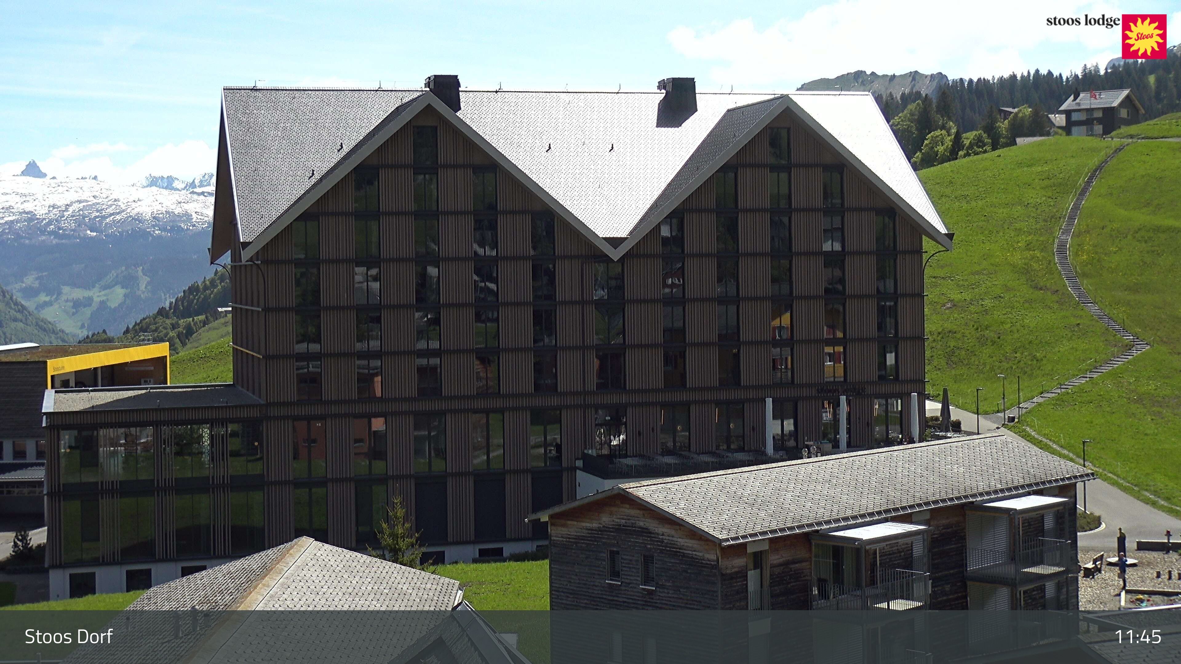 Stoos SZ: Stoos - Stoos Dorf, STOOSLODGE