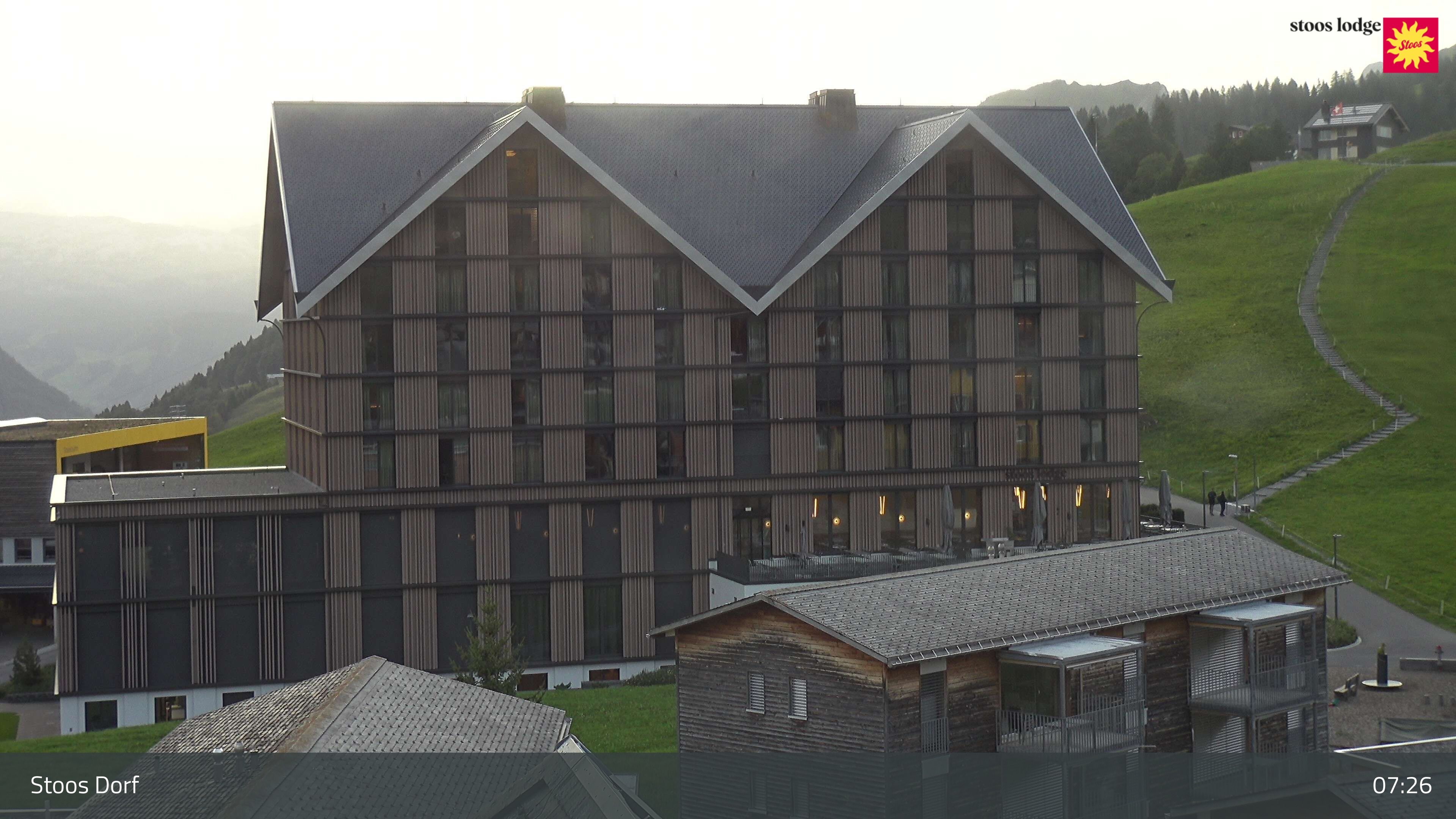 Stoos SZ: Stoos - Stoos Dorf, STOOSLODGE