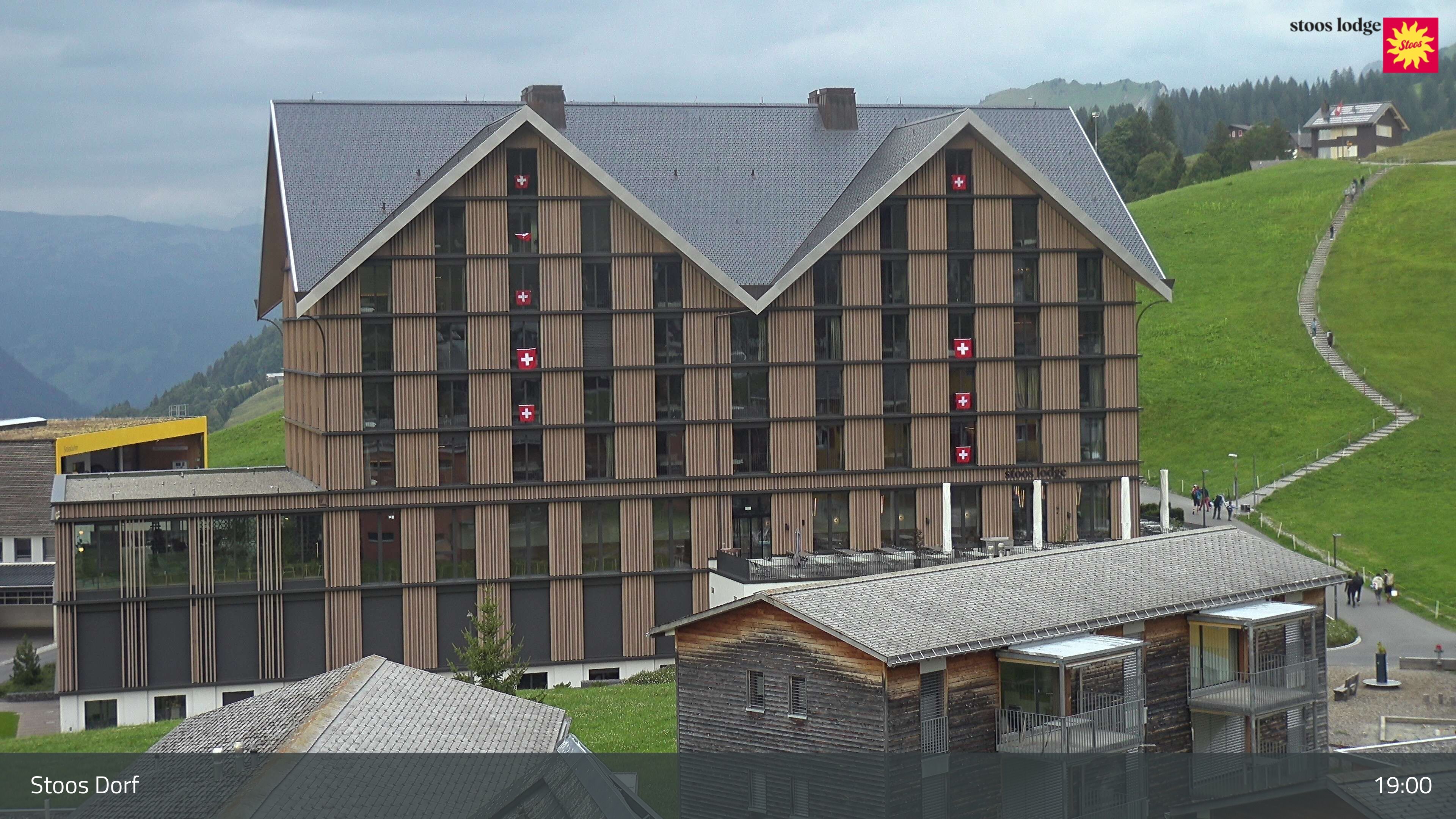 Stoos SZ: Stoos - Stoos Dorf, STOOSLODGE