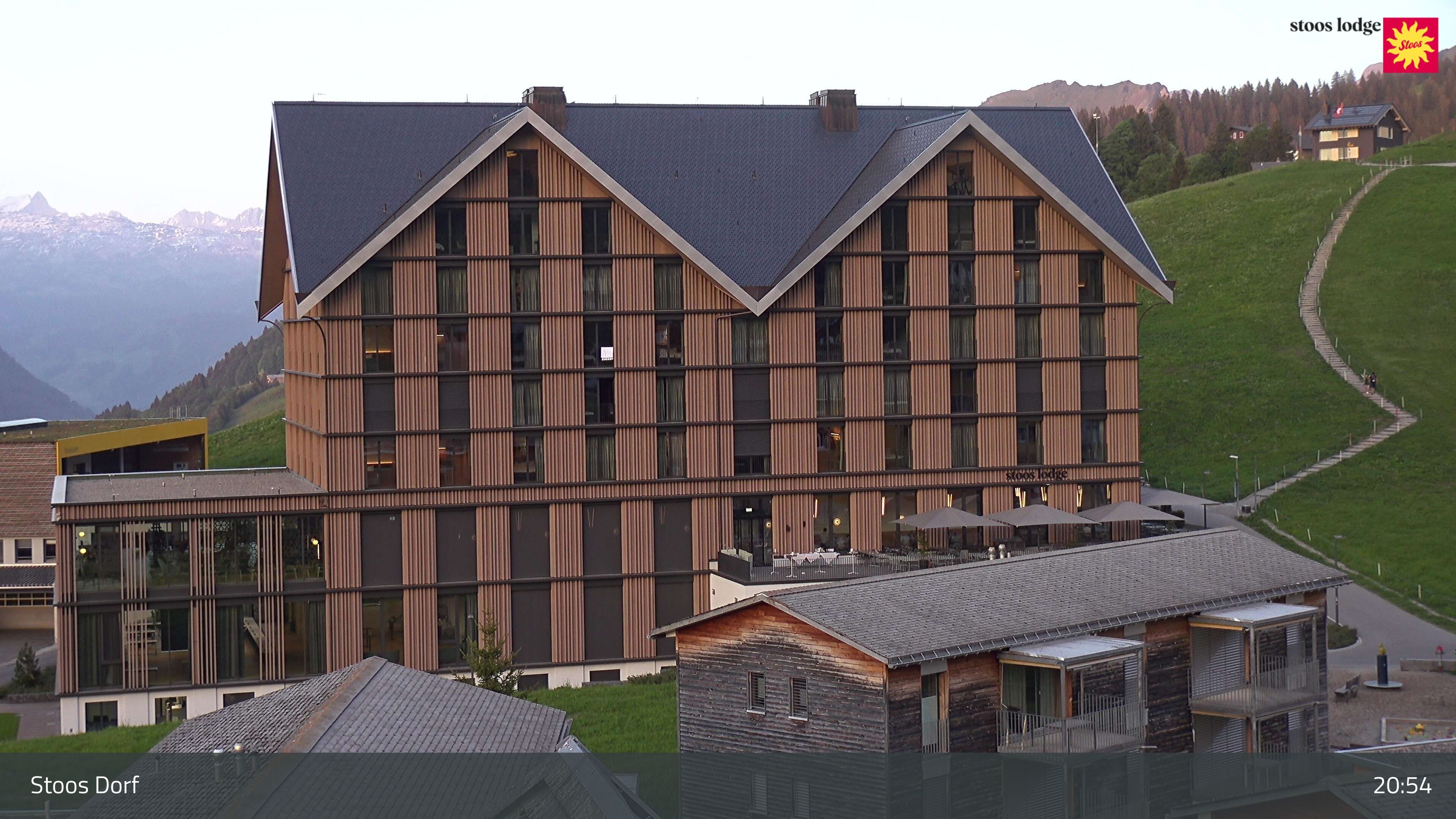 Stoos SZ: Stoos - Stoos Dorf, STOOSLODGE