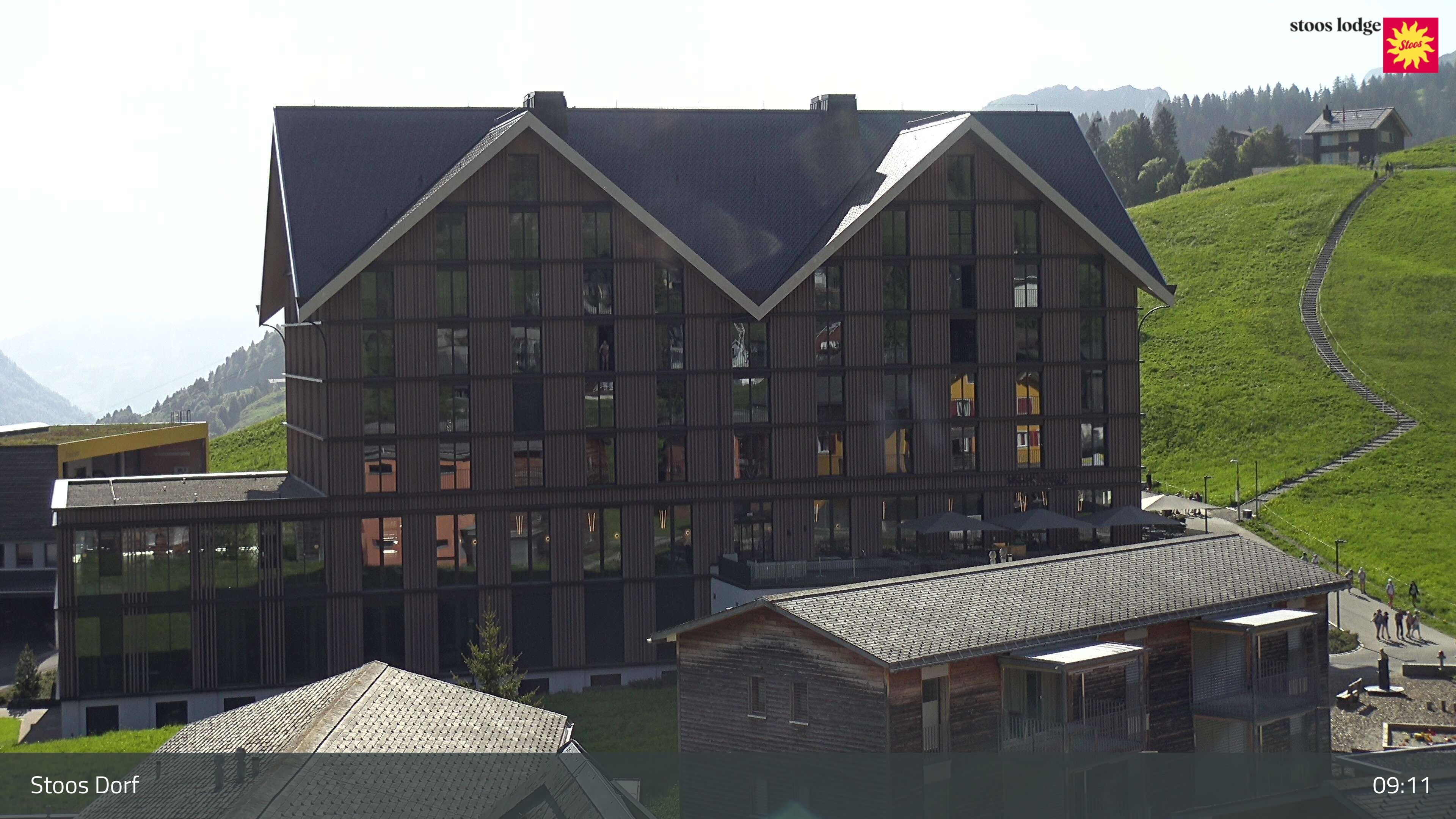Stoos SZ: Stoos - Stoos Dorf, STOOSLODGE