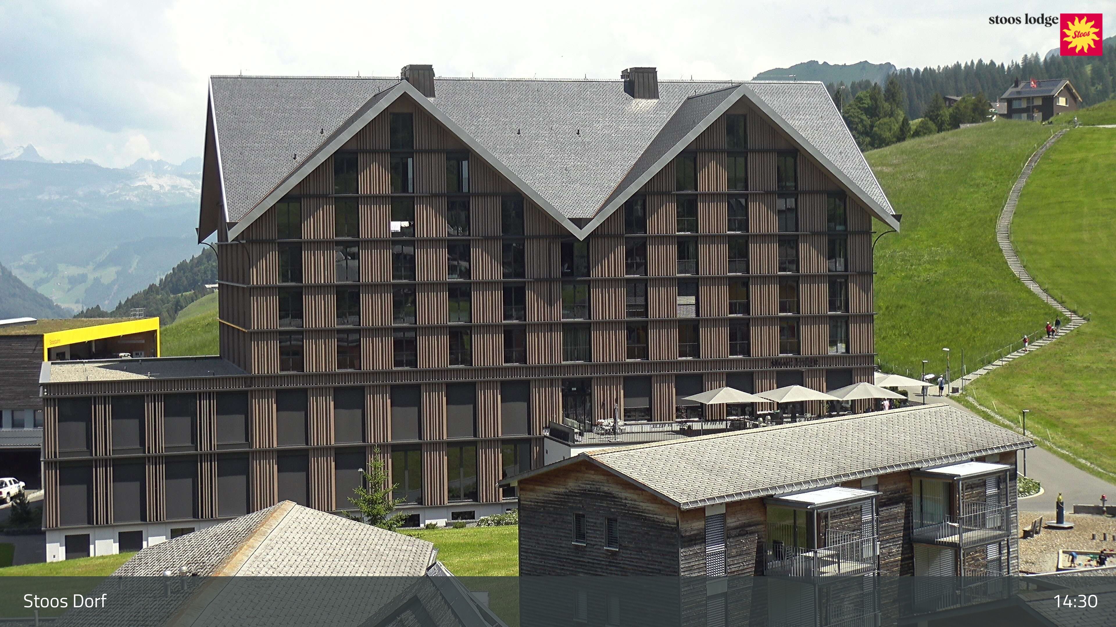 Stoos SZ: Stoos - Stoos Dorf, STOOSLODGE