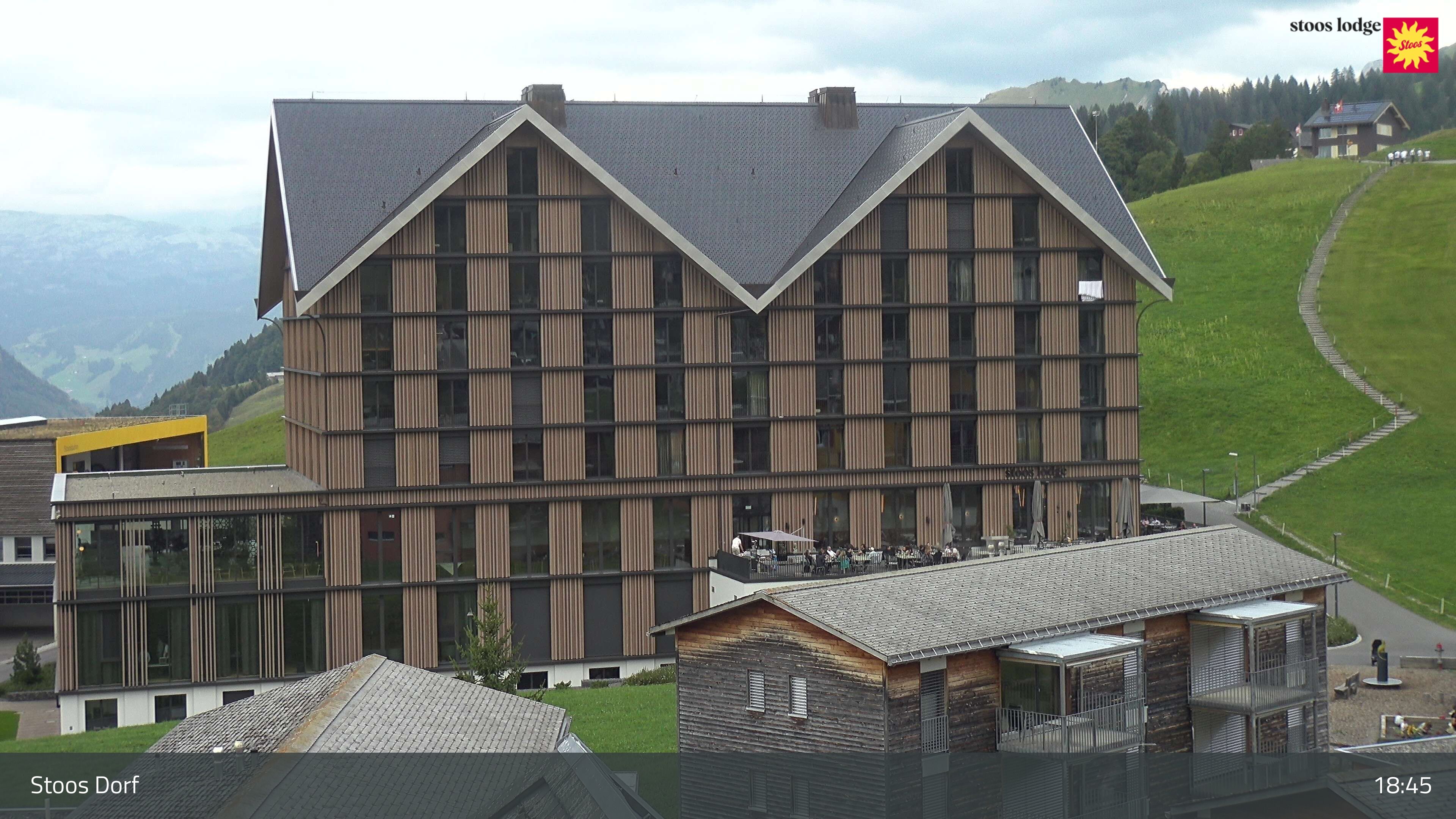 Stoos SZ: Stoos - Stoos Dorf, STOOSLODGE