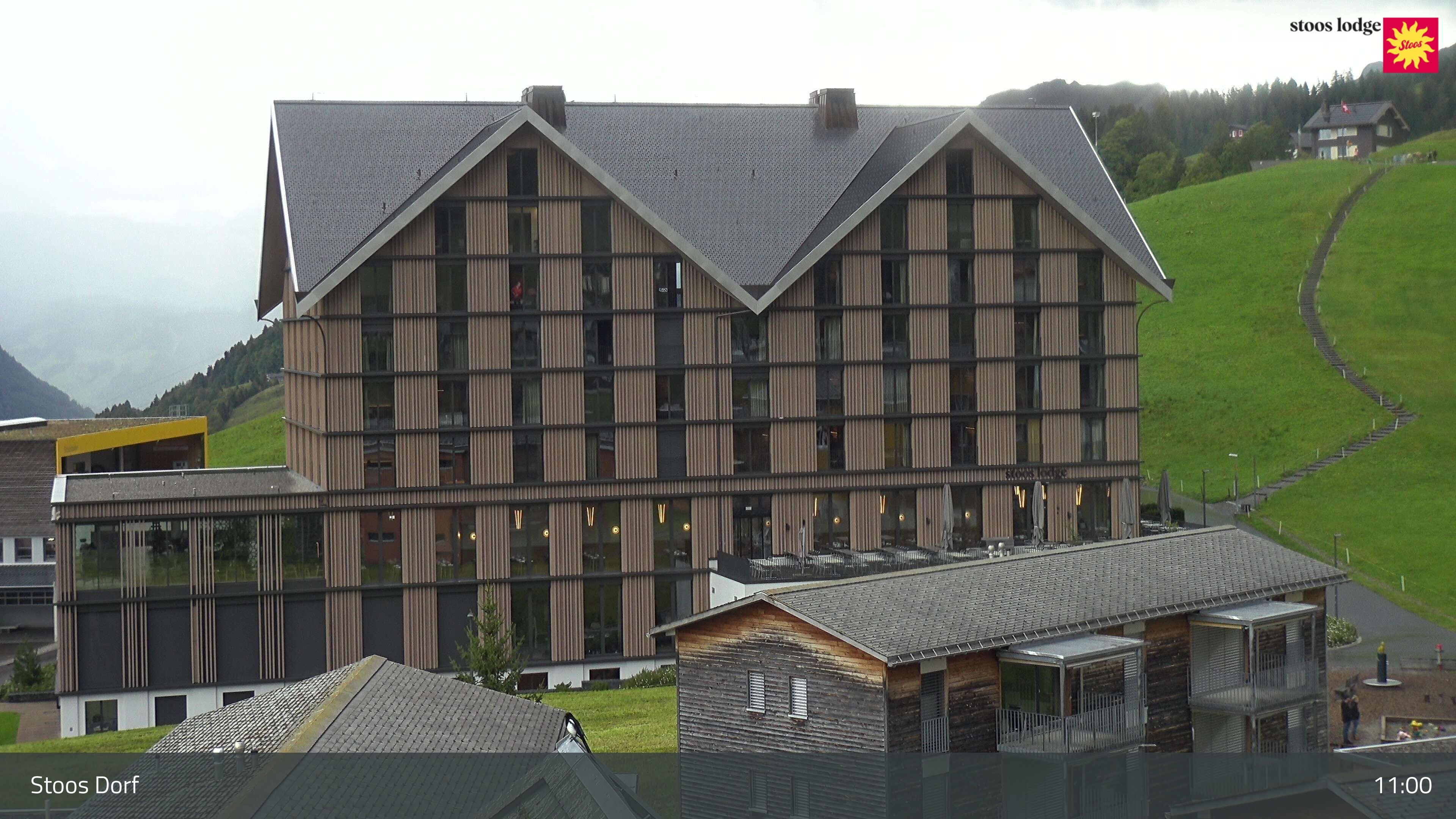 Stoos SZ: Stoos - Stoos Dorf, STOOSLODGE