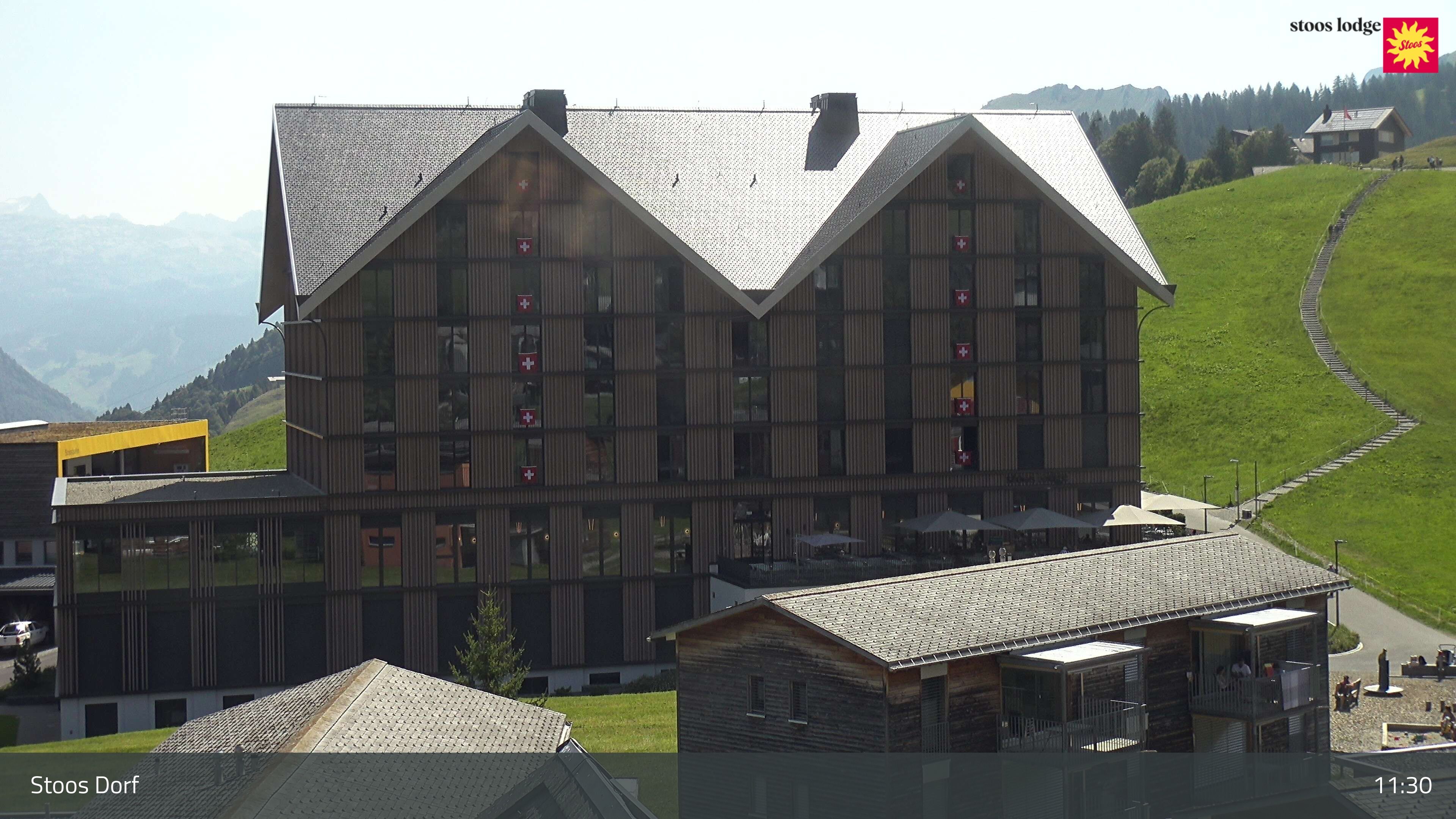 Stoos SZ: Stoos - Stoos Dorf, STOOSLODGE