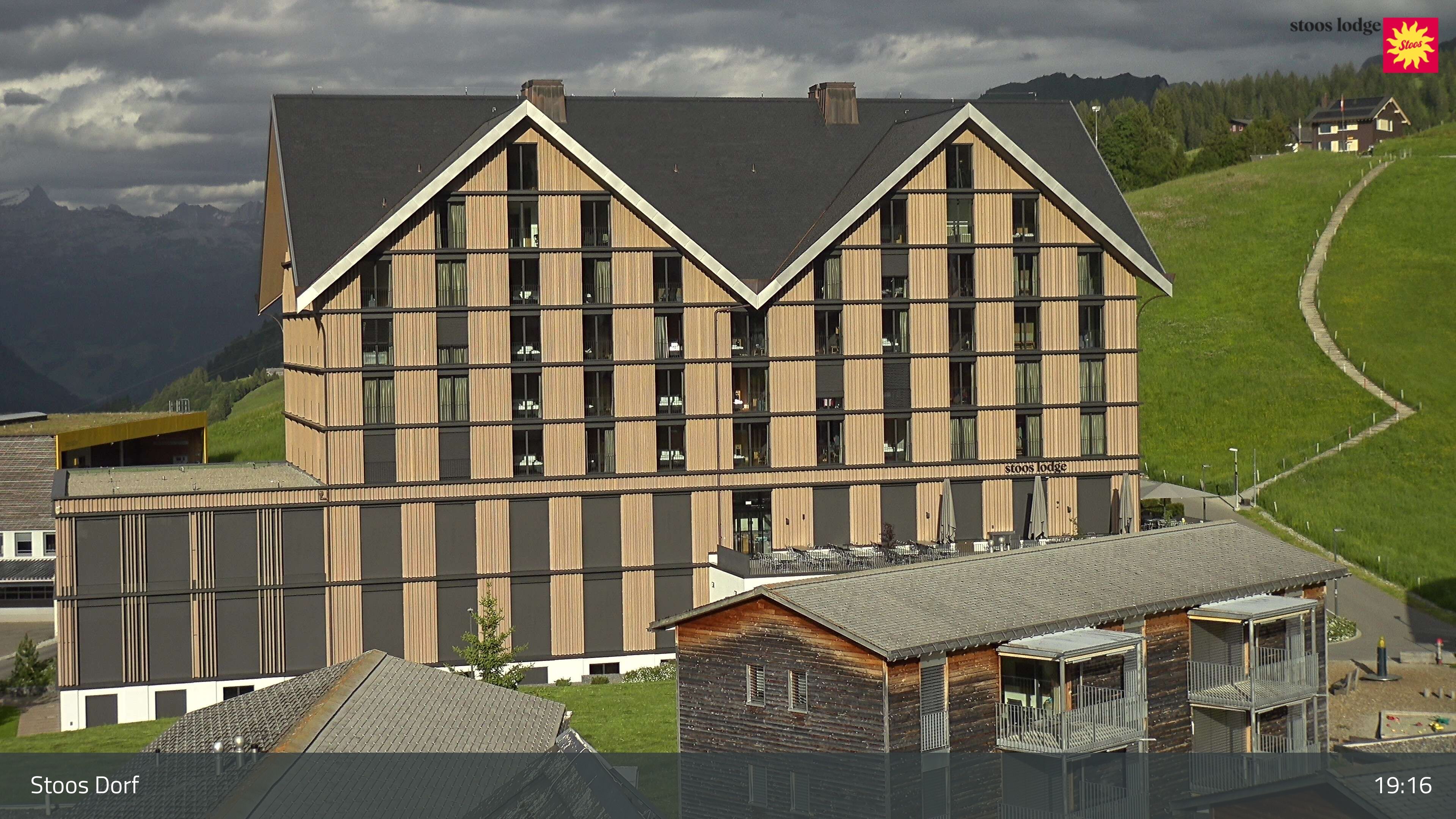 Stoos SZ: Stoos - Stoos Dorf, STOOSLODGE