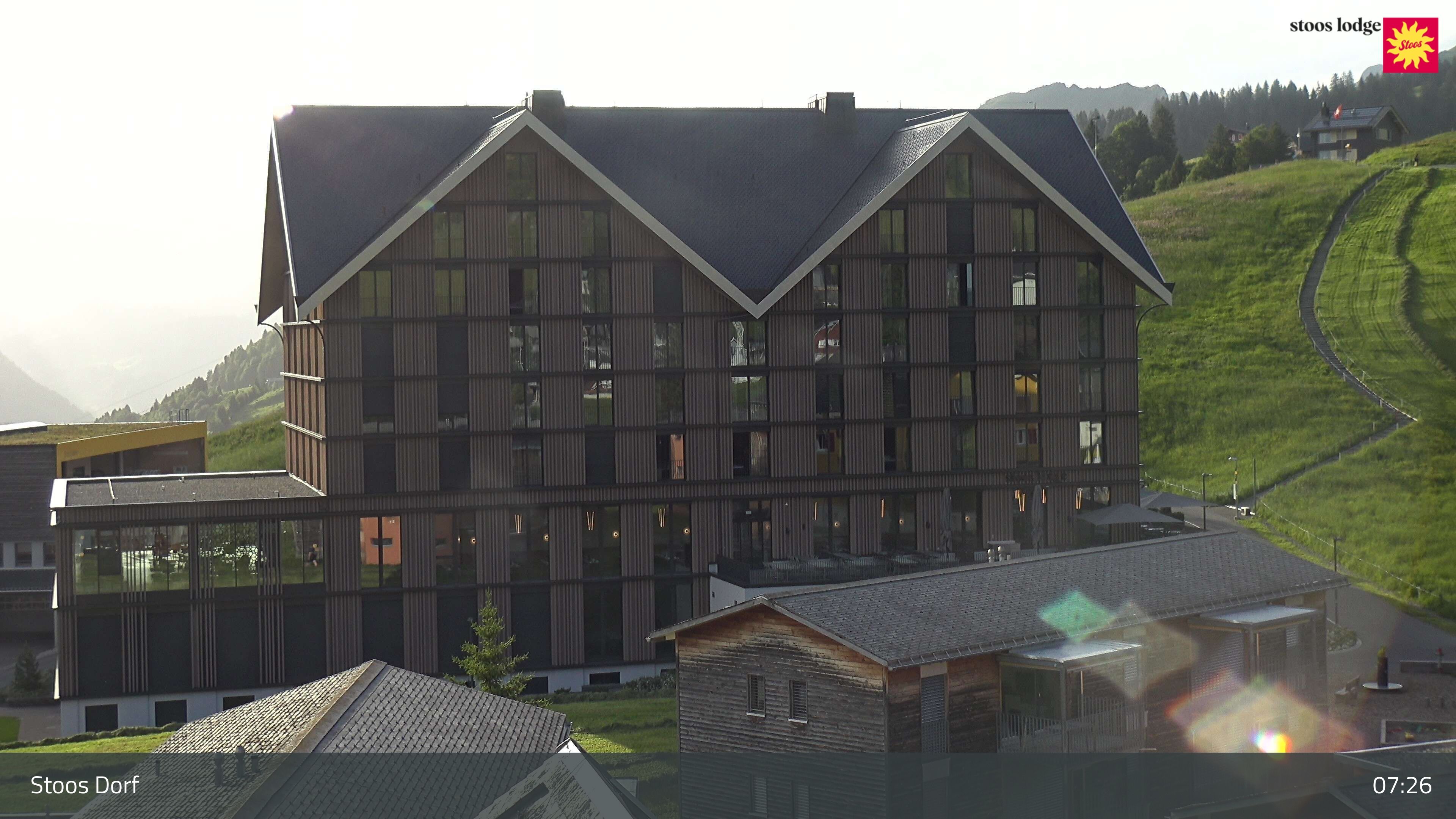 Stoos SZ: Stoos - Stoos Dorf, STOOSLODGE