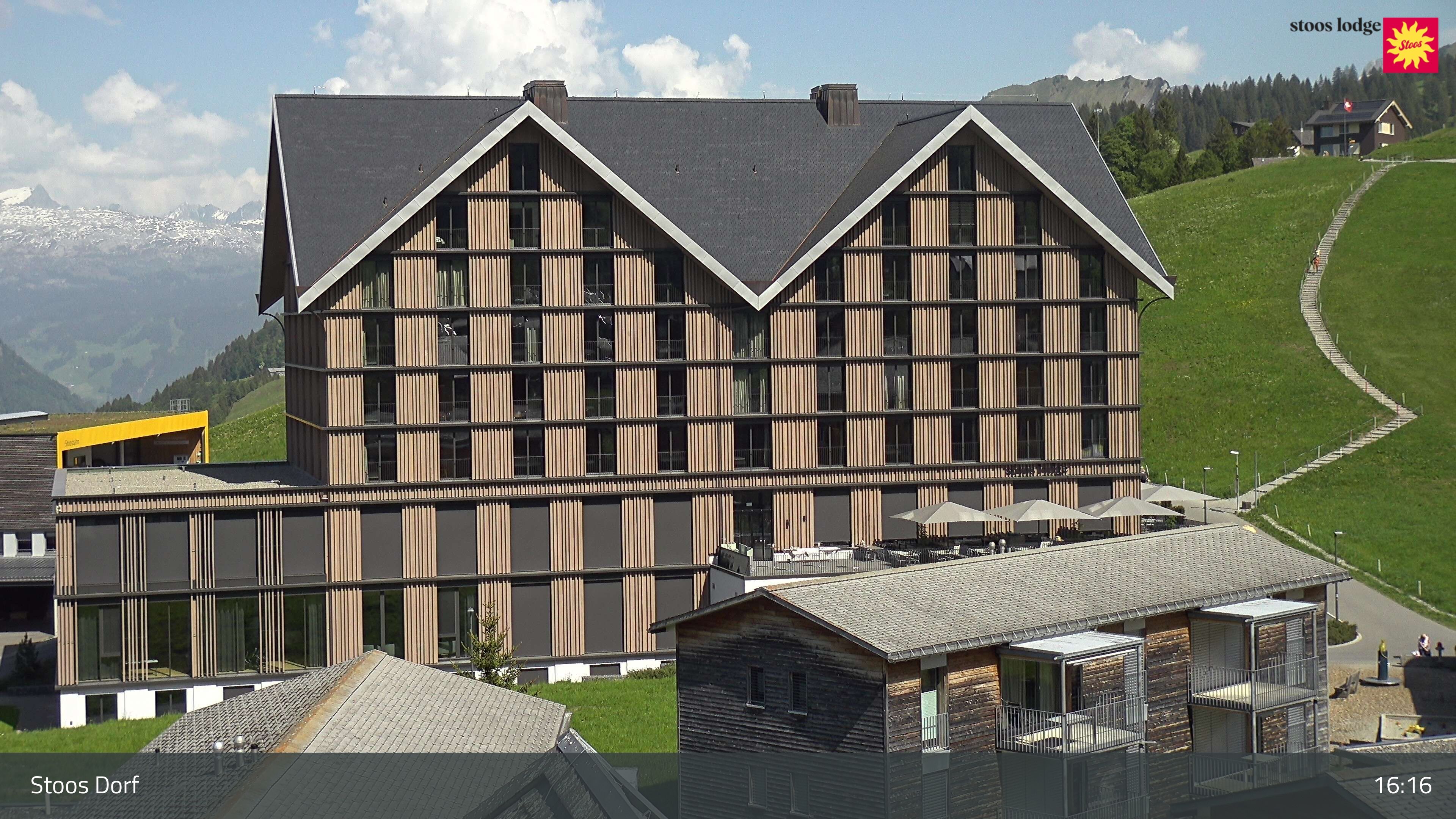 Stoos SZ: Stoos - Stoos Dorf, STOOSLODGE