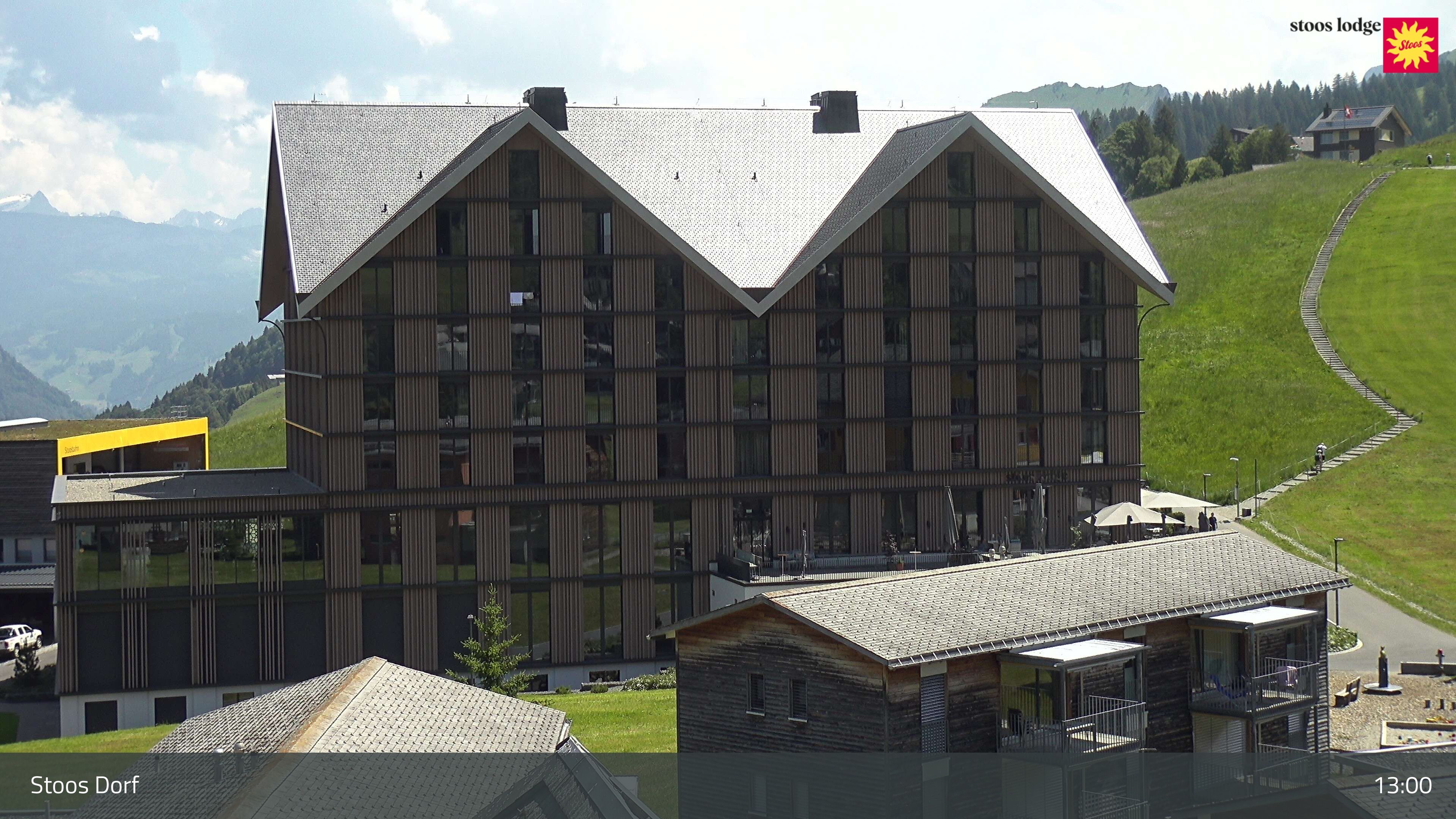 Stoos SZ: Stoos - Stoos Dorf, STOOSLODGE