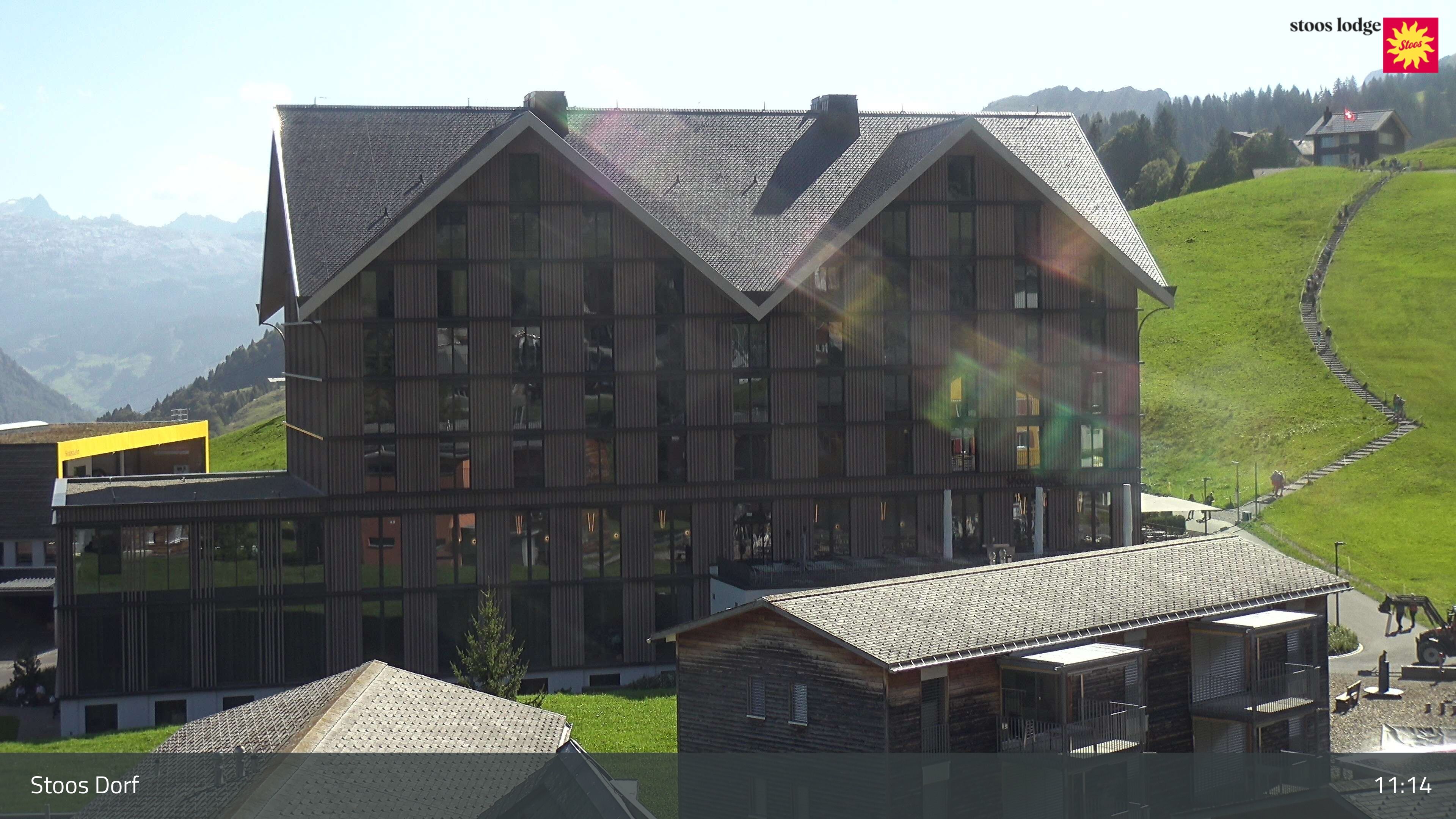Stoos SZ: Stoos - Stoos Dorf, STOOSLODGE