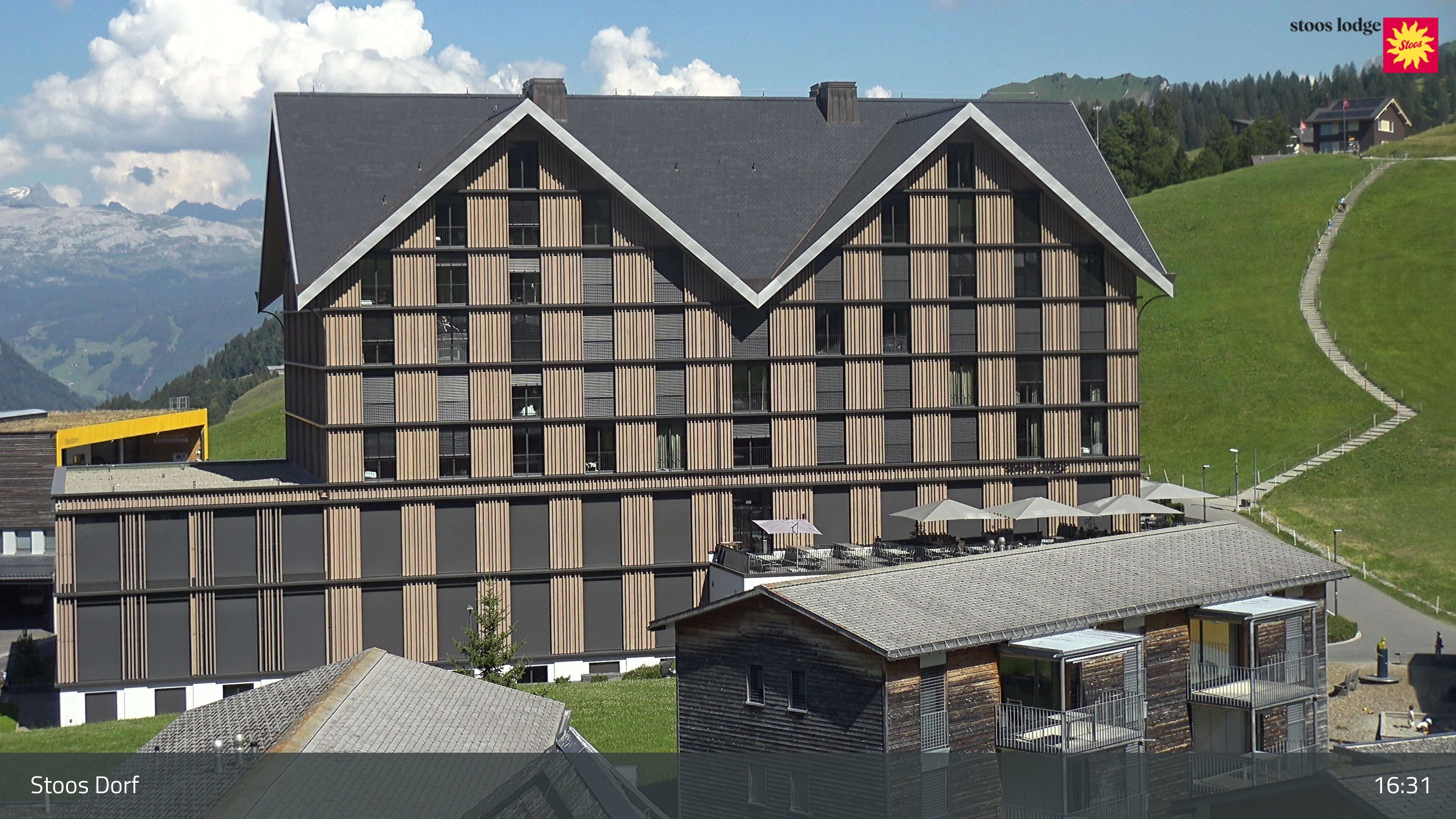 Stoos SZ: Stoos - Stoos Dorf, STOOSLODGE