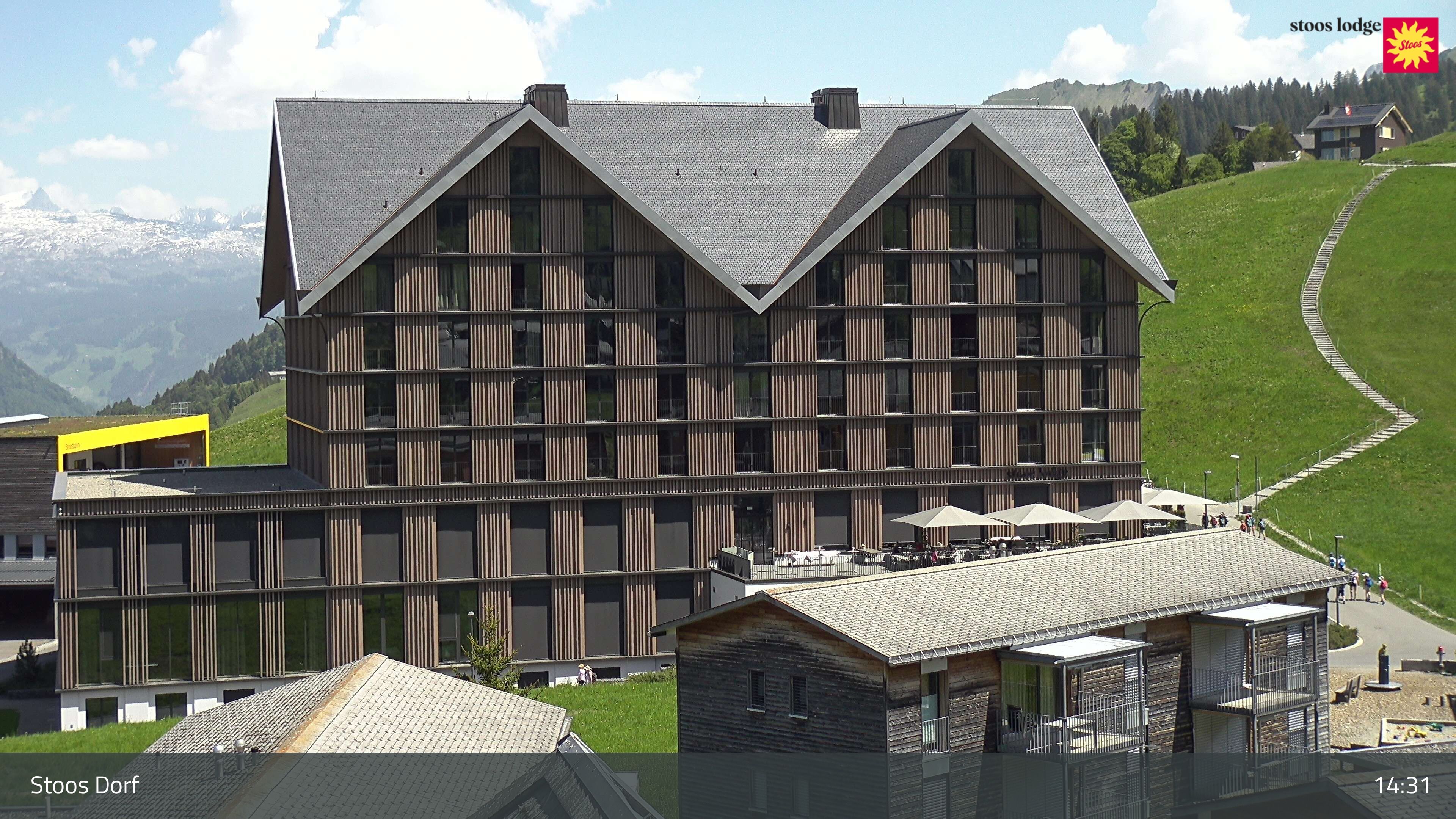 Stoos SZ: Stoos - Stoos Dorf, STOOSLODGE