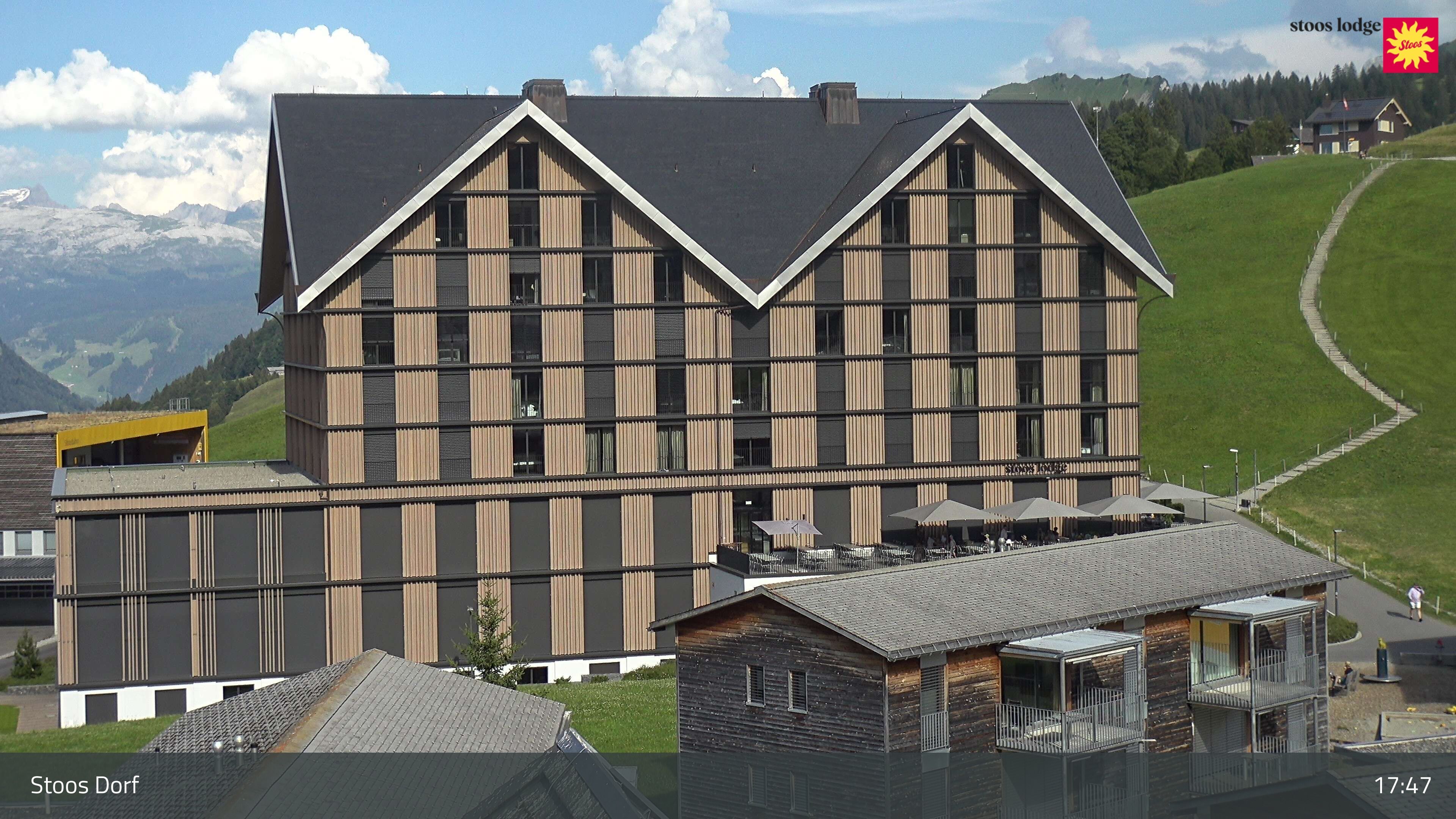 Stoos SZ: Stoos - Stoos Dorf, STOOSLODGE