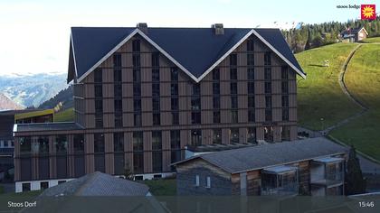 Stoos SZ: Stoos - Stoos Dorf, STOOSLODGE