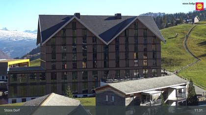 Stoos SZ: Stoos - Stoos Dorf, STOOSLODGE