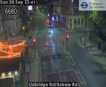 Traffic Cam Acton: Uxbridge Rd/Askew Rd