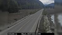 Stewart > North: Hwy 37a between - BC and Hyder, USA, looking north - Current