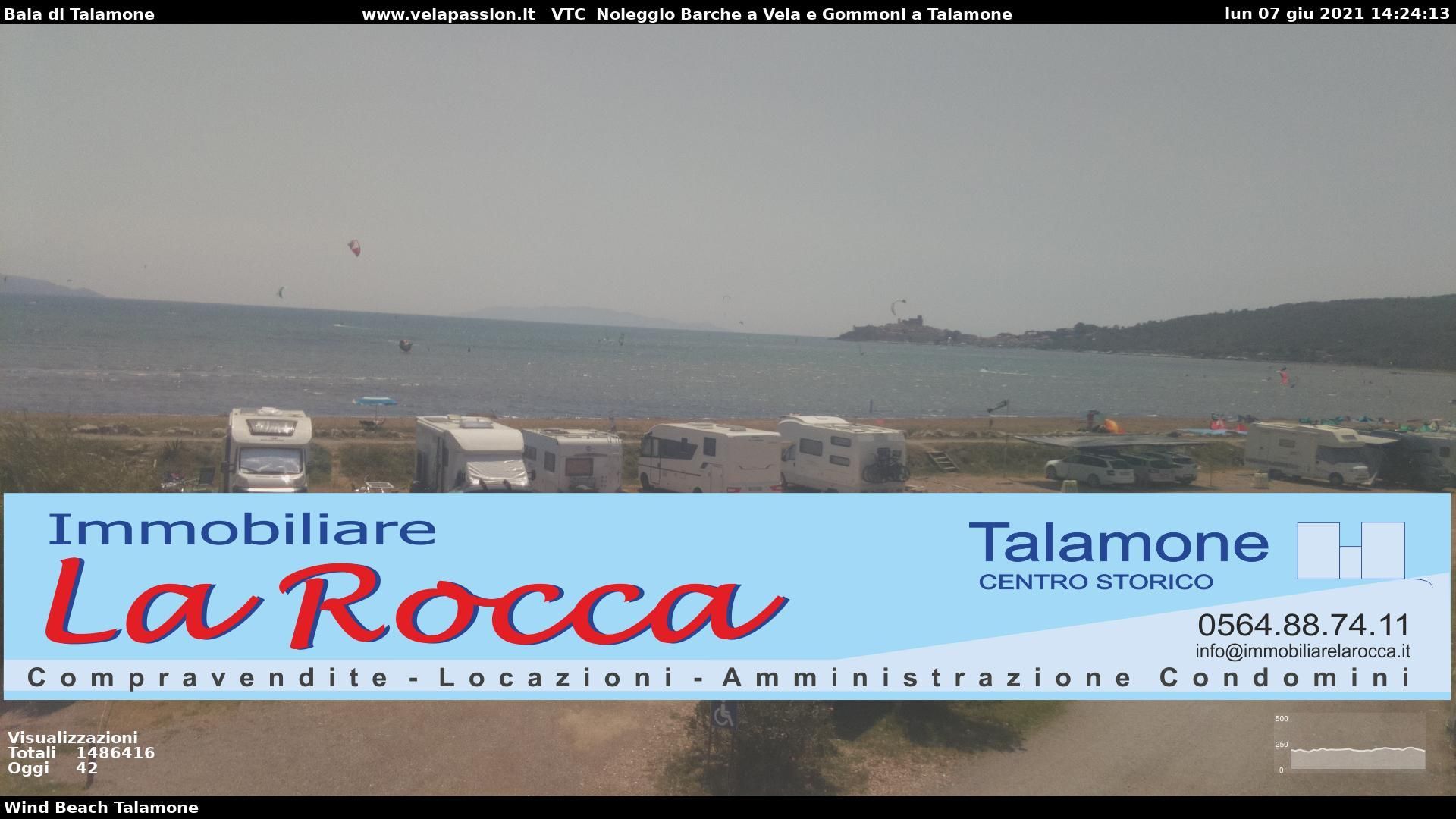 Traffic Cam Talamone › South-West: Talamone Porto - Monte Argentario
