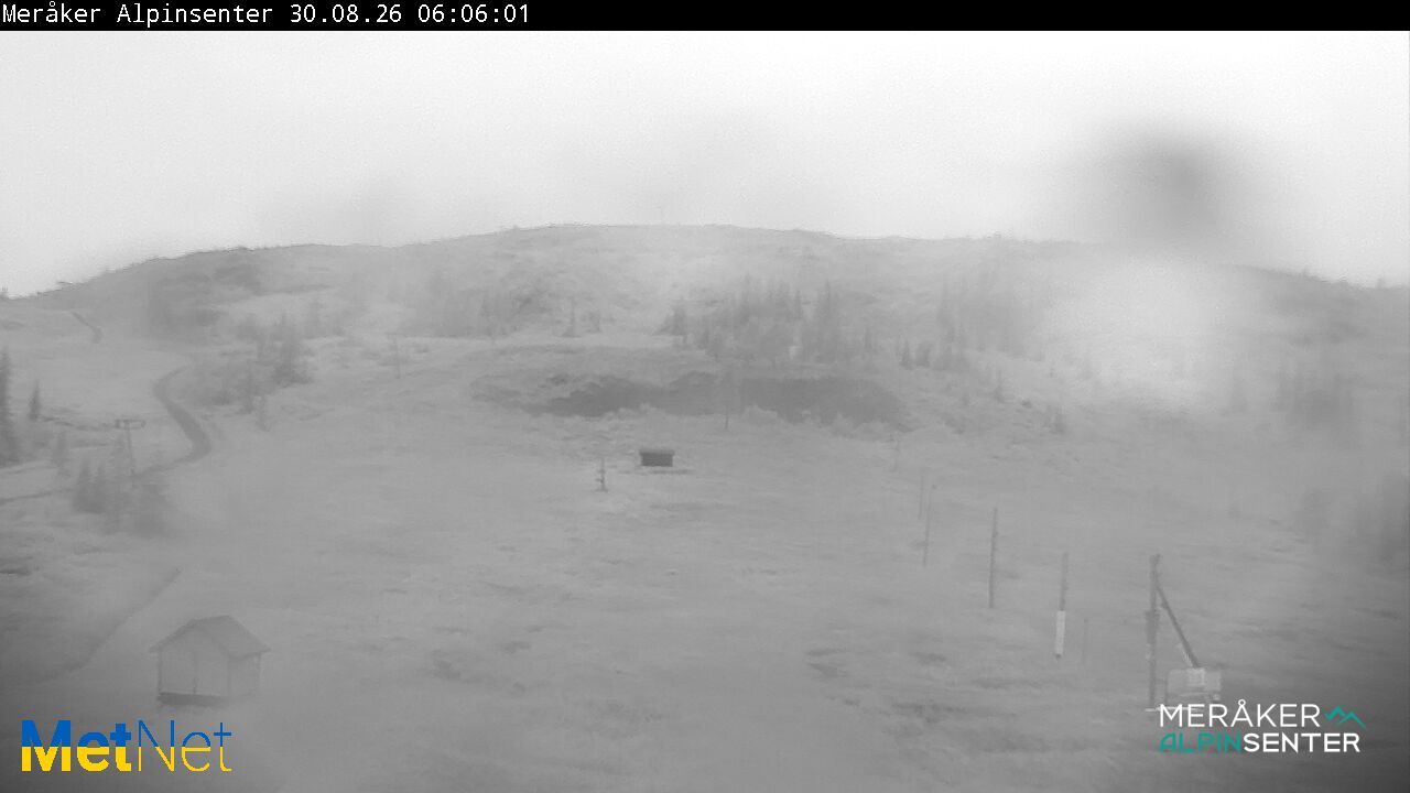 Traffic Cam Trøndelag › North-West: Meråker Alpinsenter - Kjørkbyfjellet - Meraker