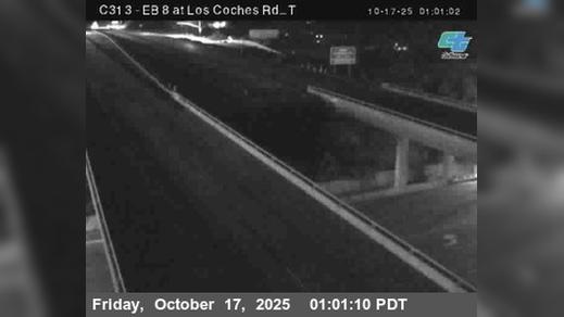 Traffic Cam Bay Terraces › East: C313) I-8 : Los Coches T