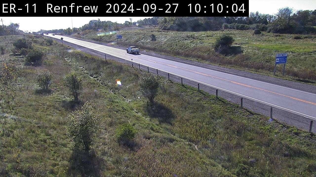 Traffic Cam Horton: Highway 17 At Bonnechere River Bridge