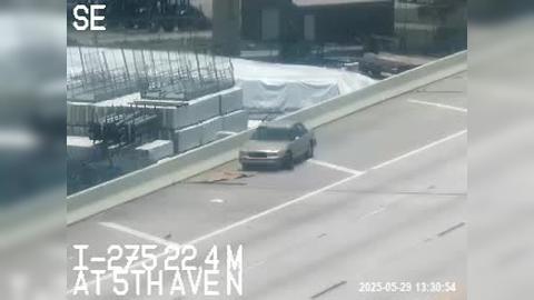 Traffic Cam Saint Petersburg: I-275 median at 5th Ave N