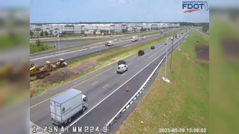 Traffic Cam Fullers Earth: 2249N_75_N/O_US_301_M225