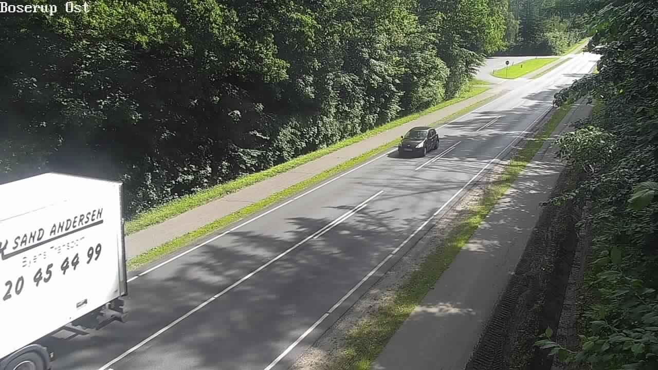 Traffic Cam Boserup: Rute - skov