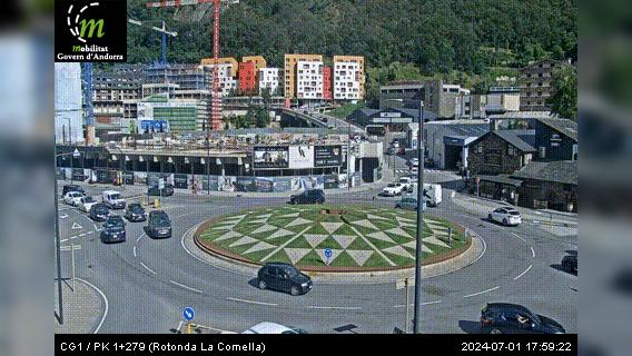 Webcams en torno de Andorra la Vella - meteoblue