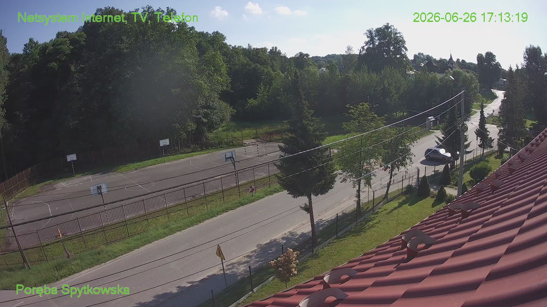 Traffic Cam Jasien › South-West: Poręba Spytkowska