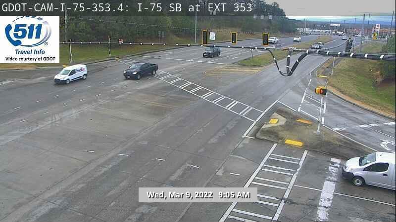 Traffic Cam Fort Oglethorpe: GDOT-CAM-I--.