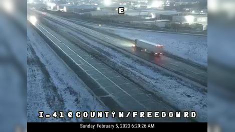 Traffic Cam Madison: I-41 at County N/Freedom Rd