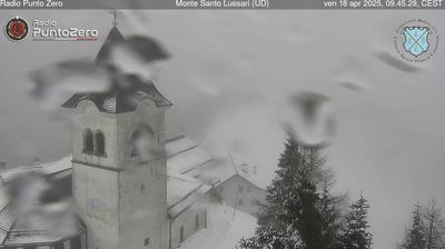 Preview delle webcam di Tarvisio › West: Monte Santo di Lussari