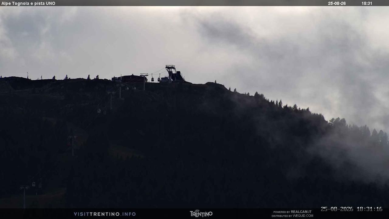 Traffic Cam Primiero San Martino di Castrozza: Alpe Tognola