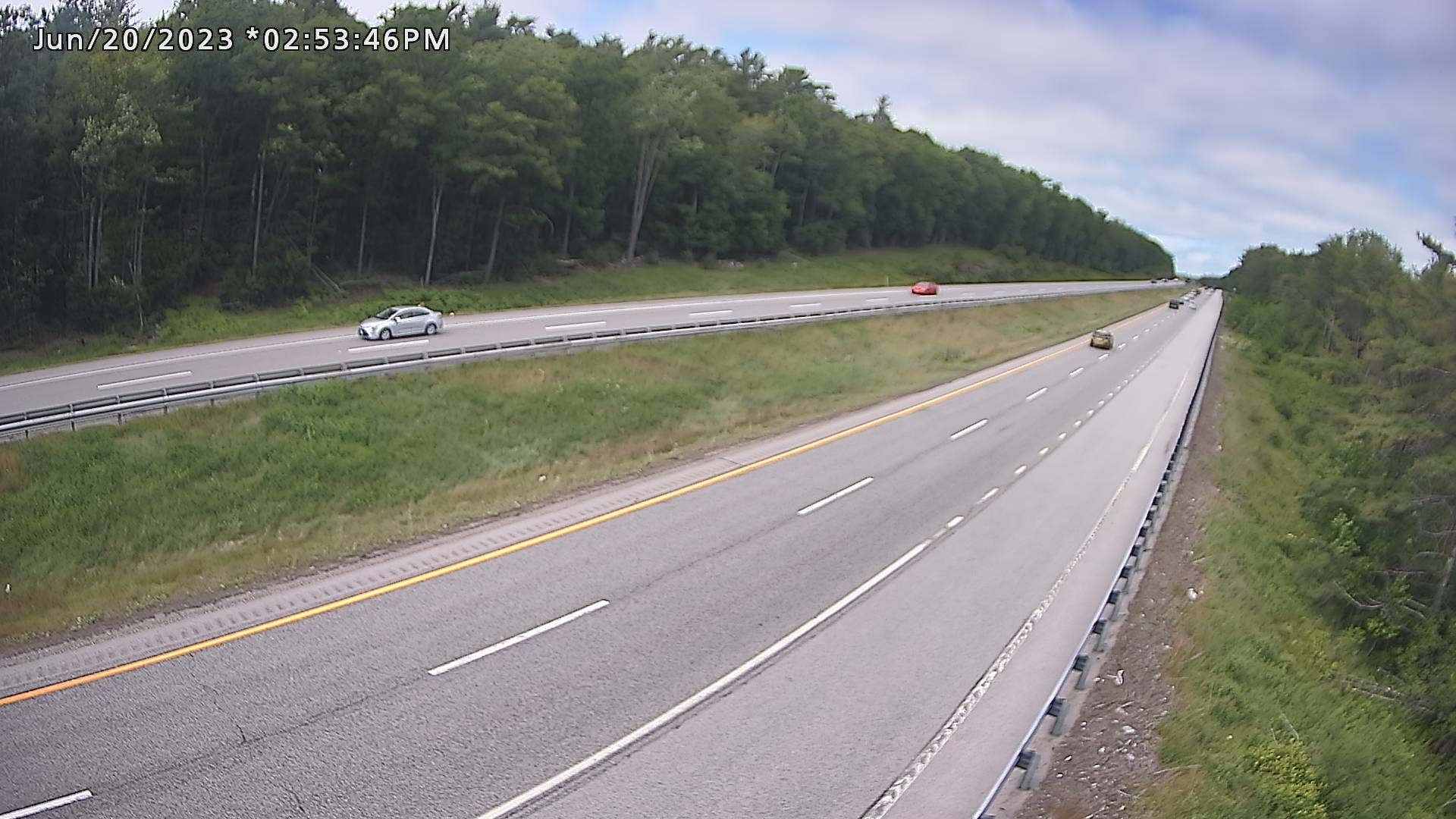 Traffic Cam Freeport › North: I-295 Mile 23 NB