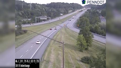 Traffic Cam Marshall Township: I-79 @ EXIT 76 (US 9 NORTH CRANBERRY)