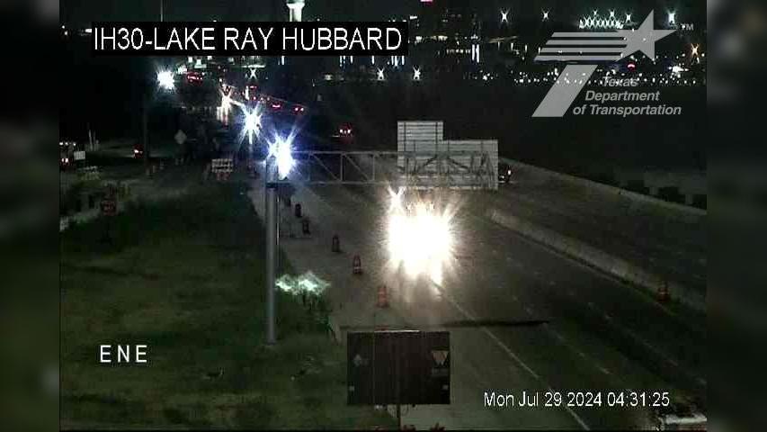 Traffic Cam Dallas › East: I-30 @ Lake Ray Hubbard