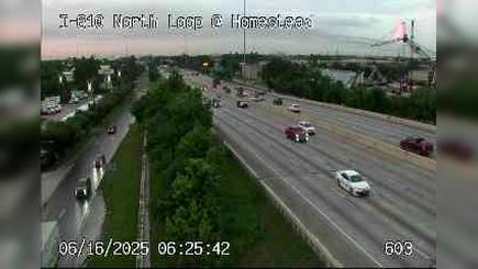 Traffic Cam Houston › West: I-610 North Loop @ Homestead