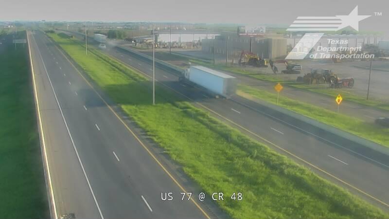 Traffic Cam Robstown › North: US 77 @ CR48