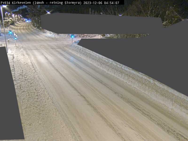 Traffic Cam Myrvoll: F834 Kirkeveien (Stormyra)