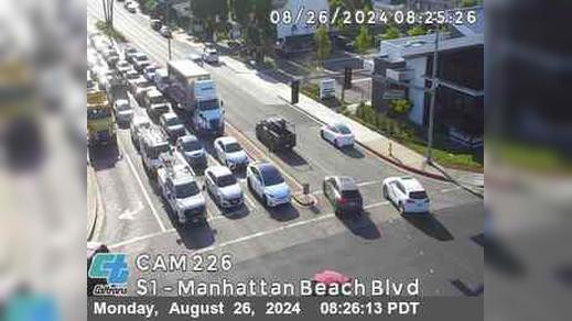 Traffic Cam Tree Section › South: SR-1 : (226) Manhattan Beach Blvd