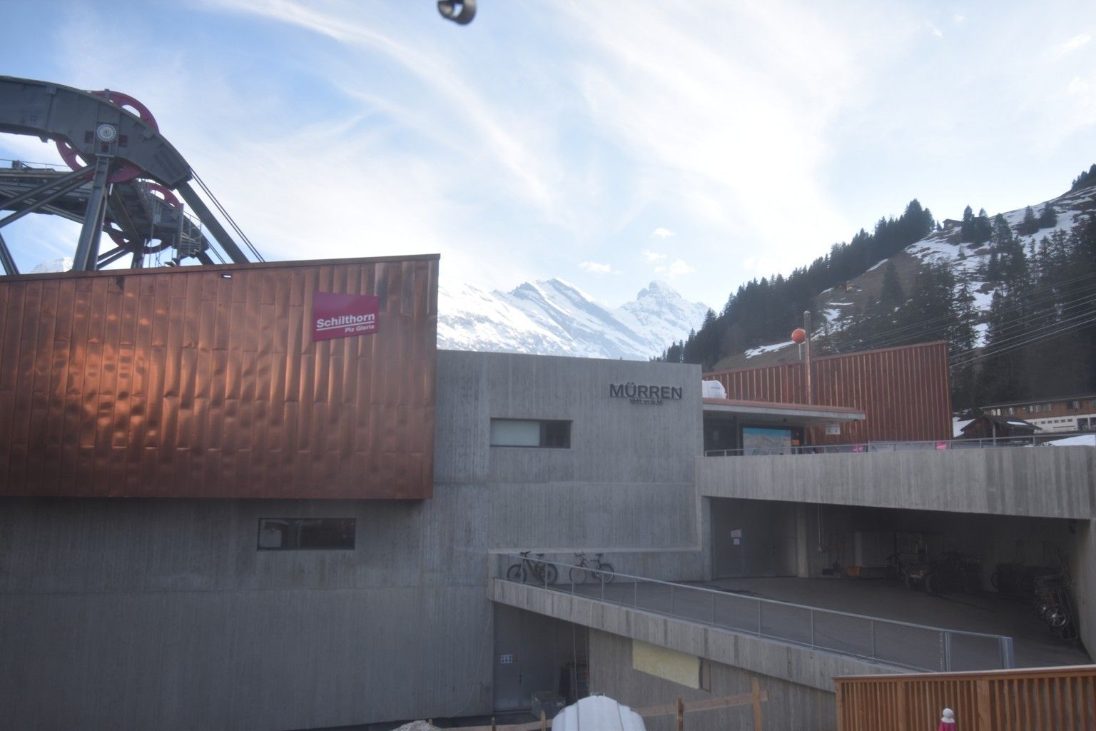 Lauterbrunnen: Eggli: Mürren Bau Public