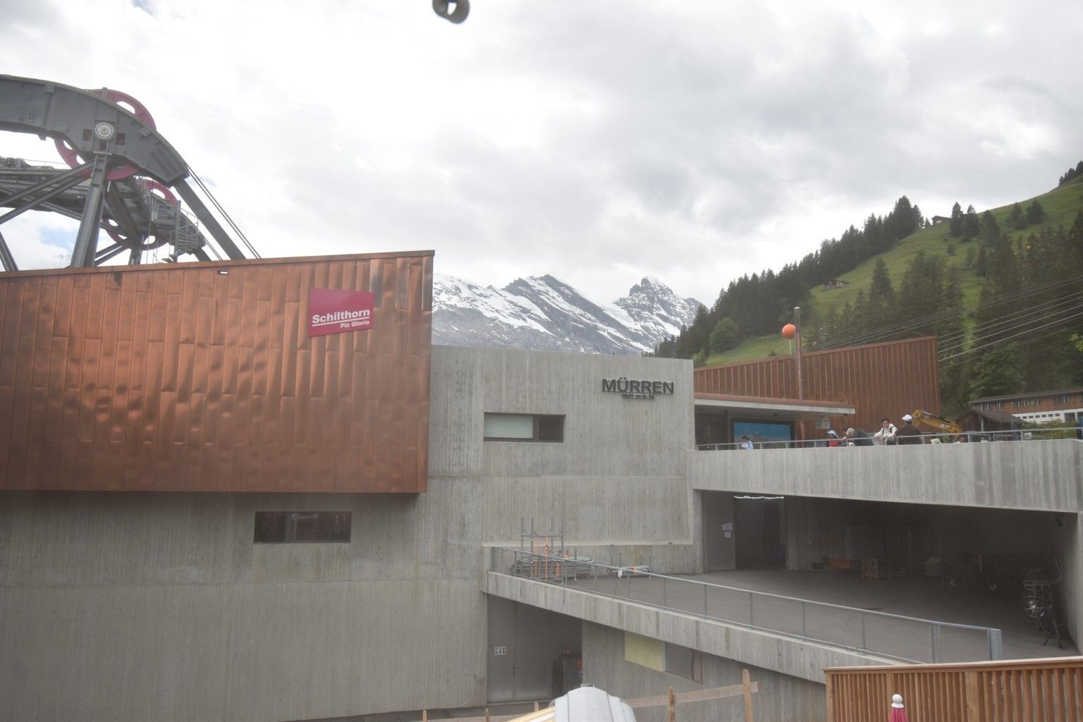 Lauterbrunnen: Eggli: Mürren Bau Public