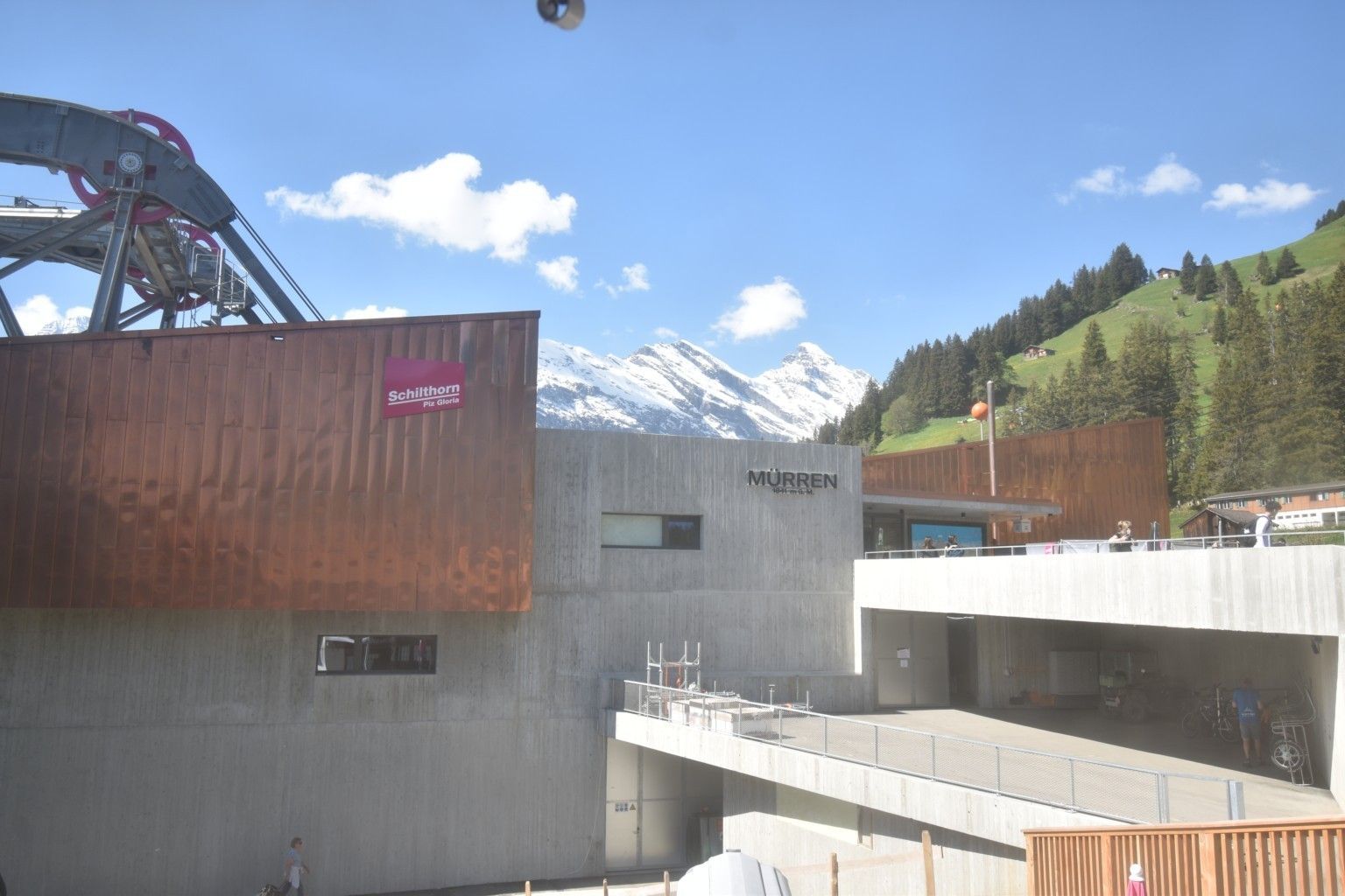Lauterbrunnen: Eggli: Mürren Bau Public