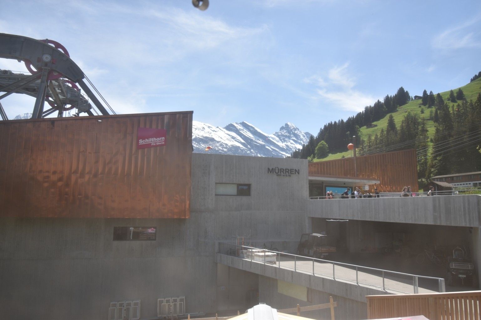 Lauterbrunnen: Eggli: Mürren Bau Public