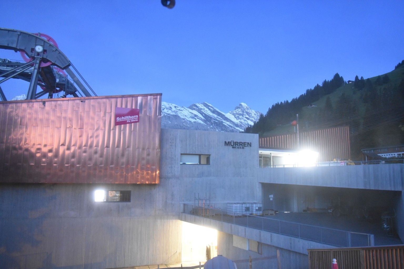 Lauterbrunnen: Eggli: Mürren Bau Public