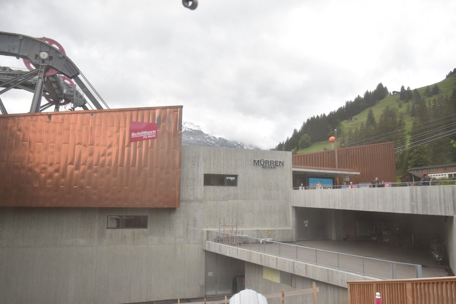Lauterbrunnen: Eggli: Mürren Bau Public